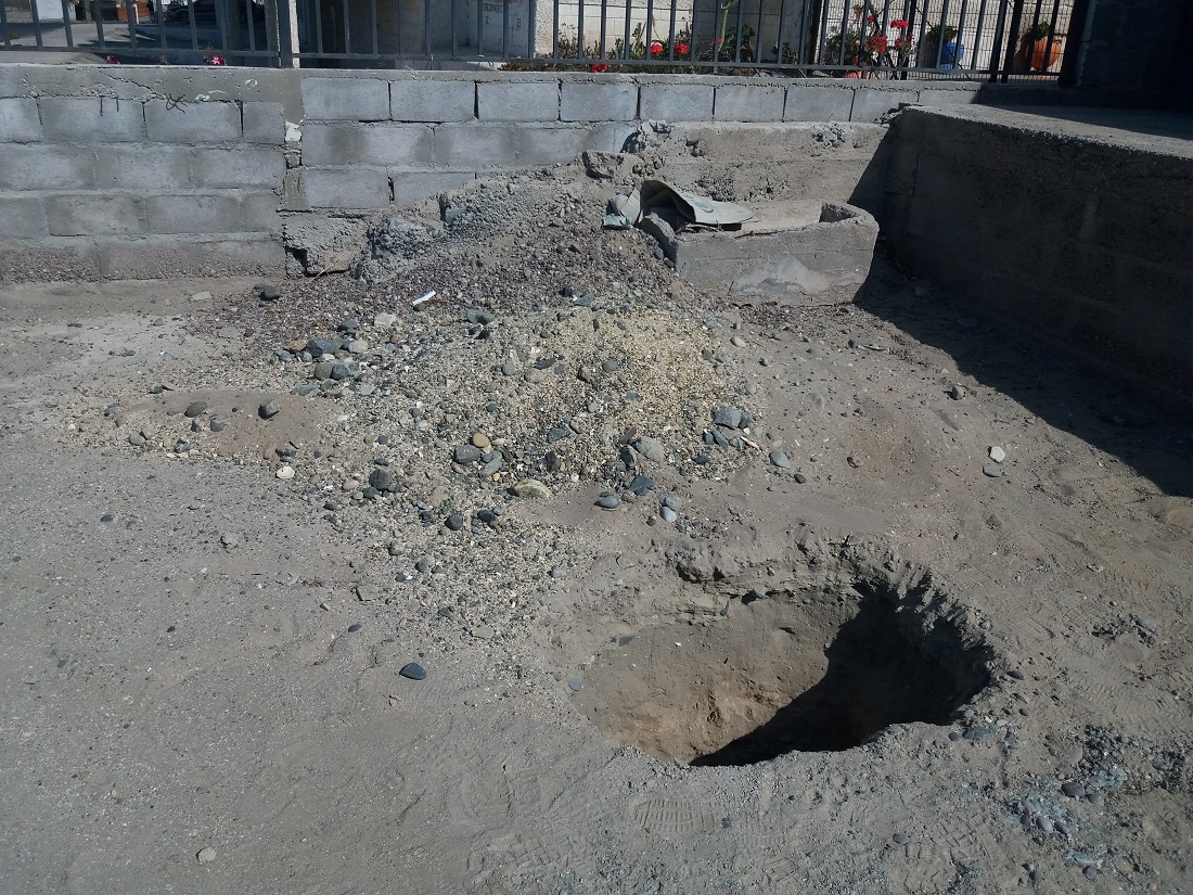 Proyecto Mecánica de Suelos Prat 18, Caldera